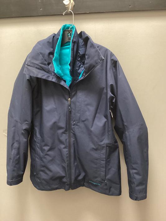 Coat Puffer & Quilted By Patagonia In Blue, Size: L