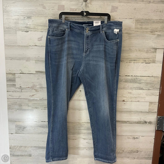 Jeans Boyfriend By Inc In Blue Denim, Size: 22