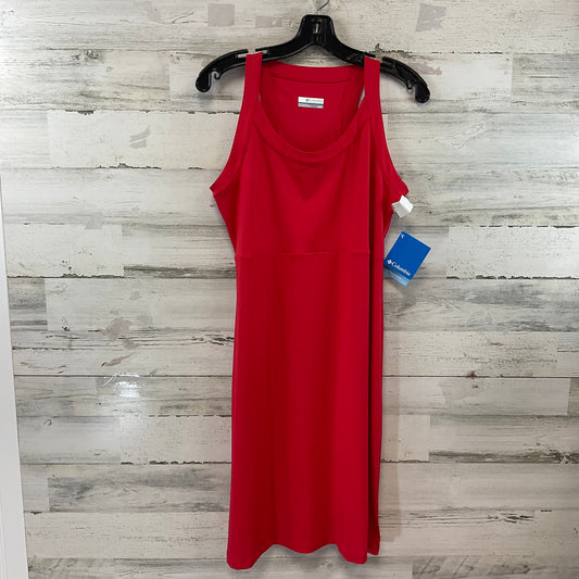 Athletic Dress By Columbia In Red, Size: M