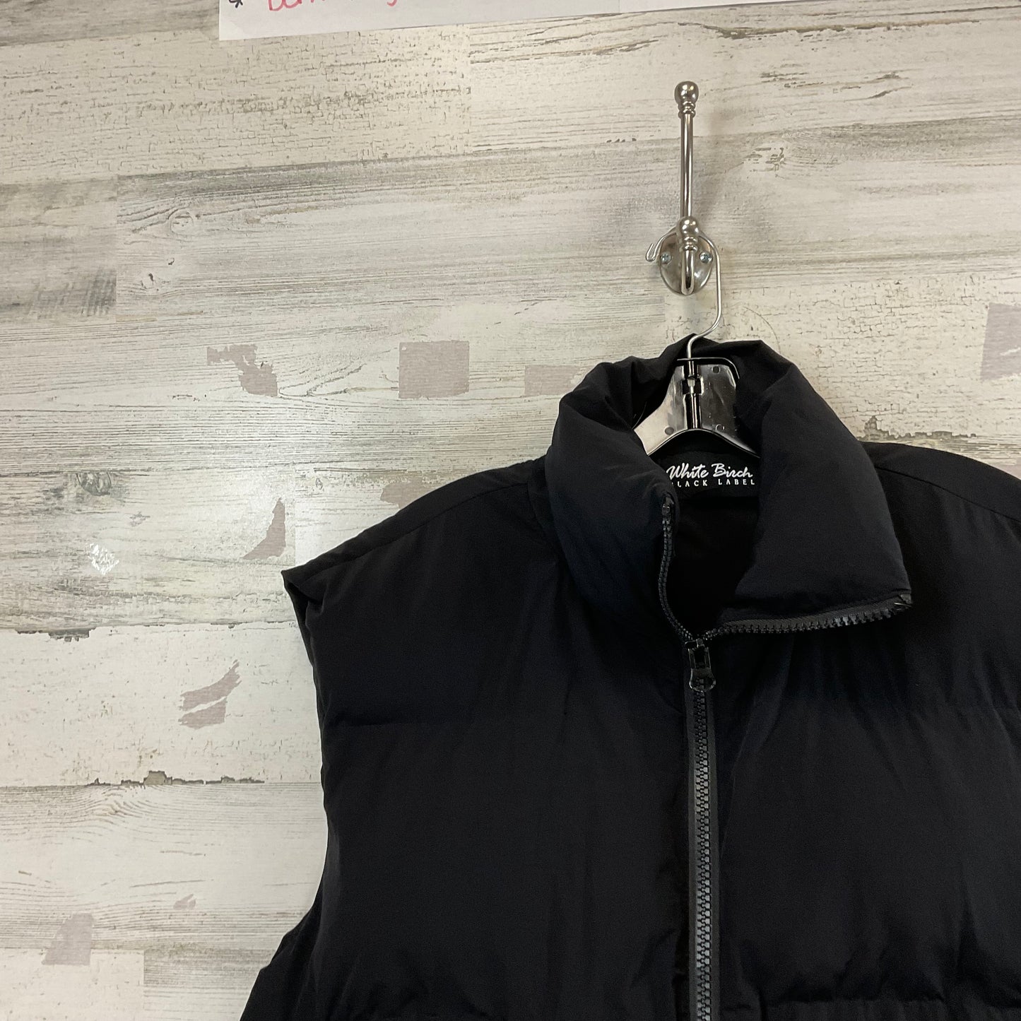 Vest Puffer & Quilted By White Birch In Black, Size: 1x