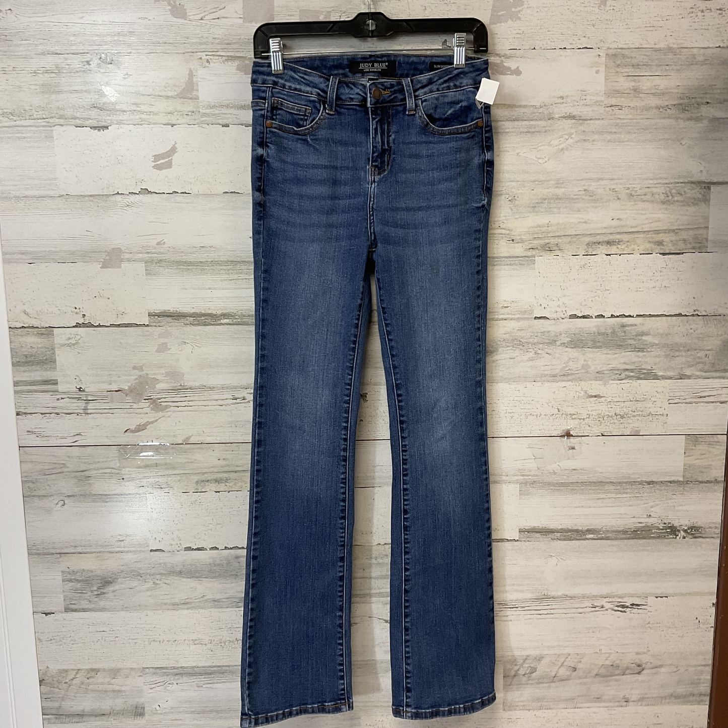 Jeans Boot Cut By Judy Blue In Blue Denim, Size: 4