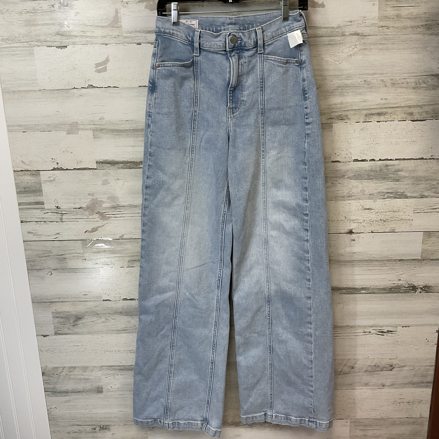 Jeans Wide Leg By Gap In Blue Denim, Size: 4l