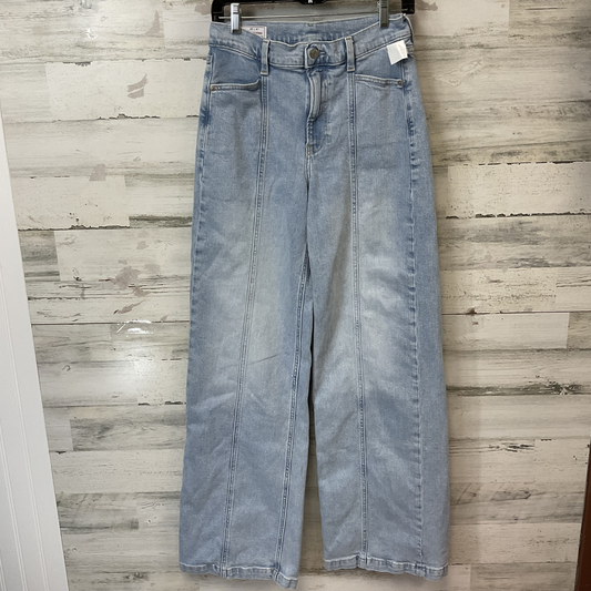 Jeans Wide Leg By Gap In Blue Denim, Size: 4l