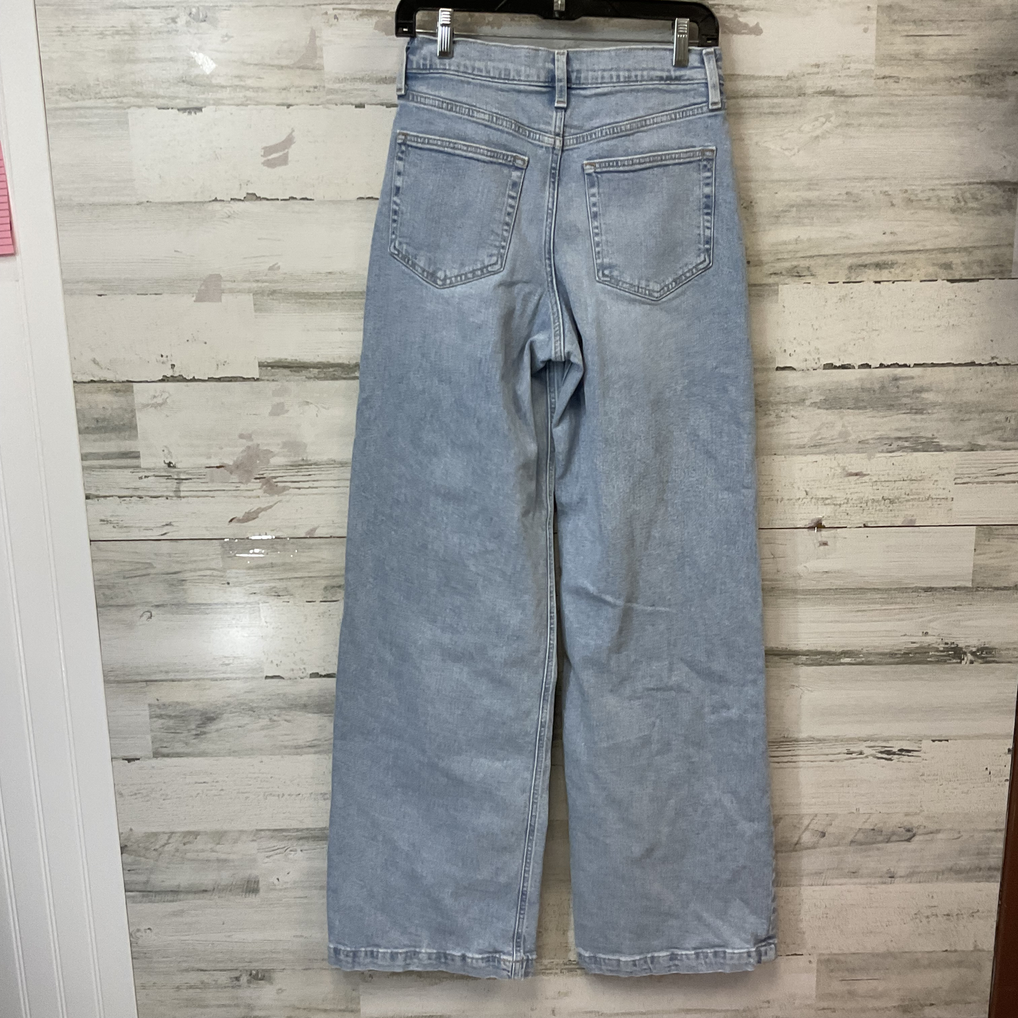 Jeans Wide Leg By Gap In Blue Denim, Size: 4l