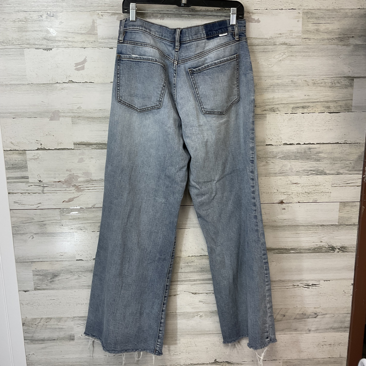 Jeans Straight By Daze In Blue Denim, Size: 10