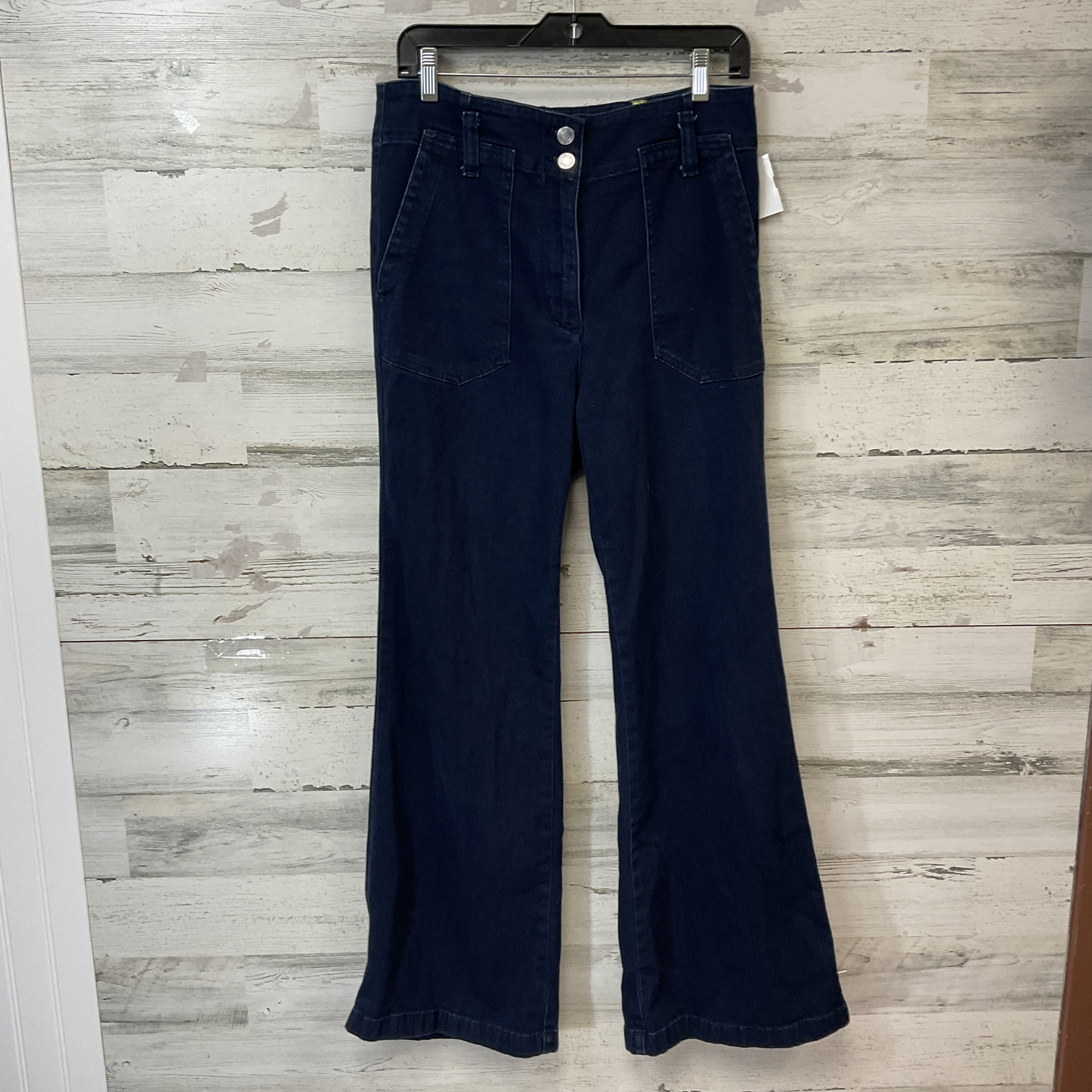 Jeans Wide Leg By Maeve In Blue Denim, Size: 10