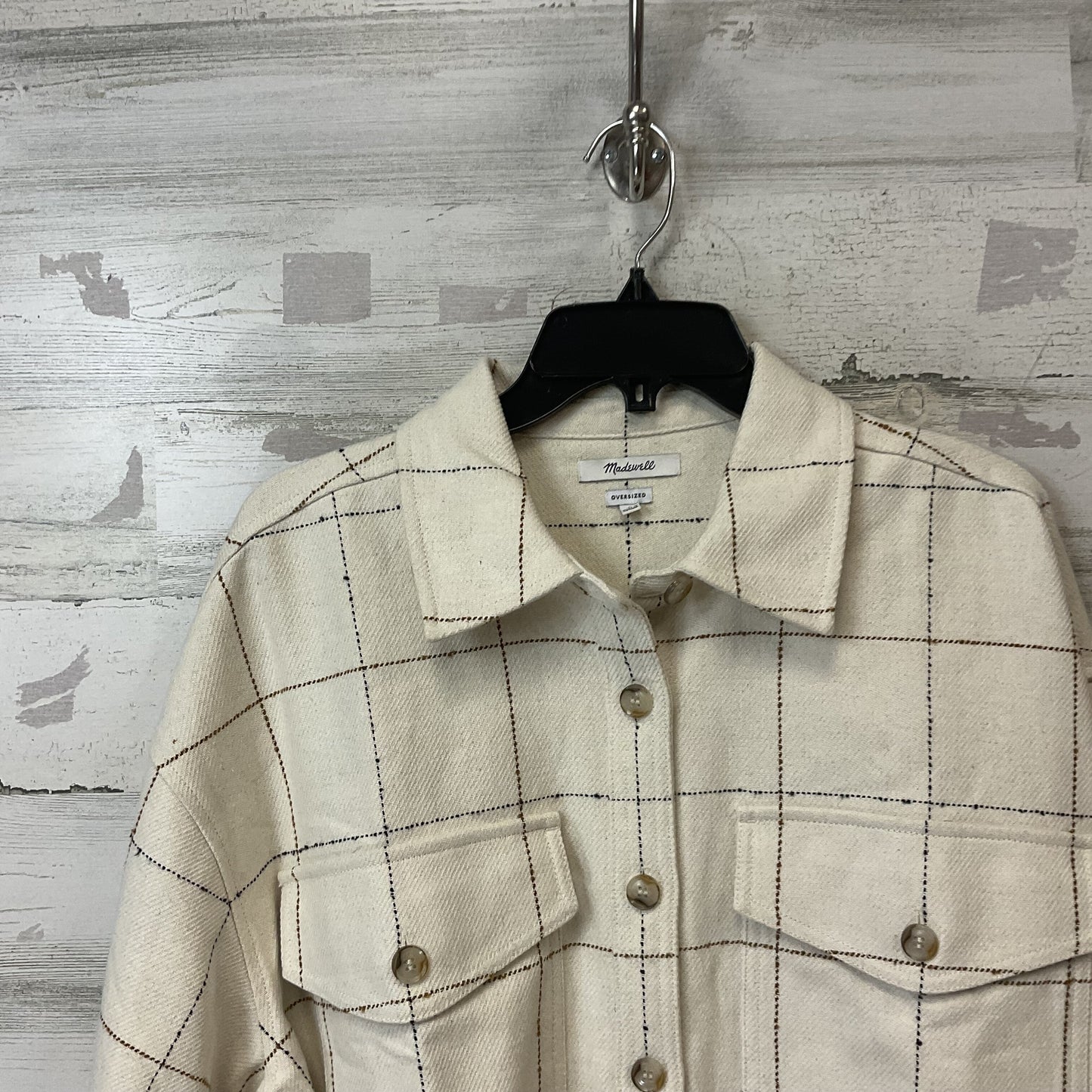 Jacket Shirt By Madewell  Size: L