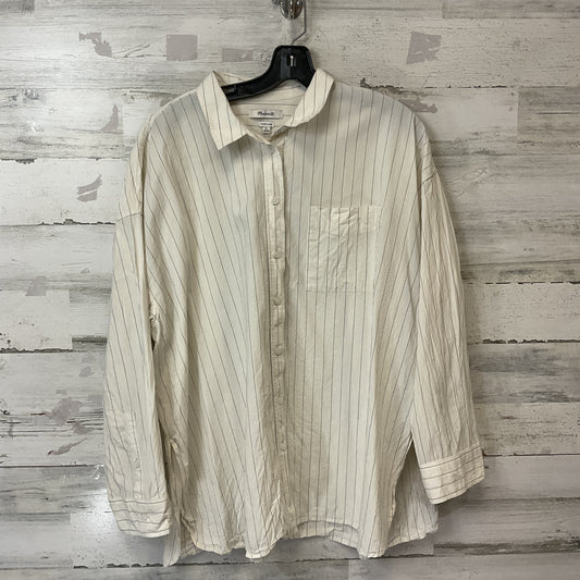 Blouse Long Sleeve By Madewell  Size: Xl