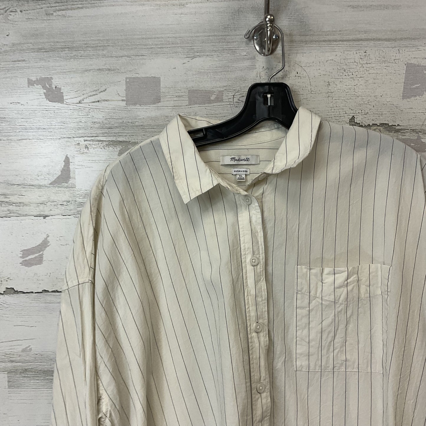 Blouse Long Sleeve By Madewell  Size: Xl