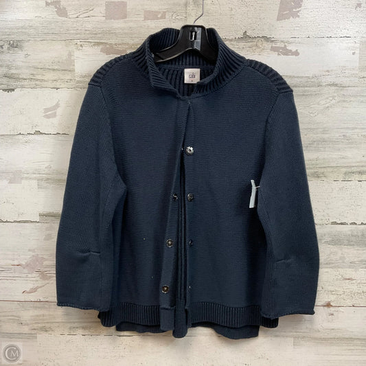 Sweater Cardigan By Cabi In Blue, Size: M
