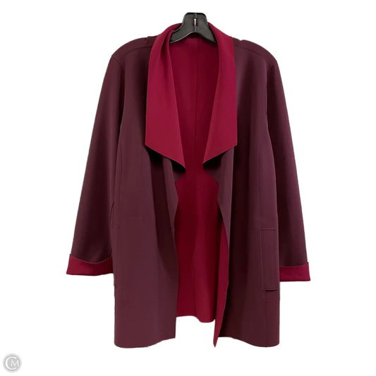 Jacket Other By Chicos In Red, Size: Xl