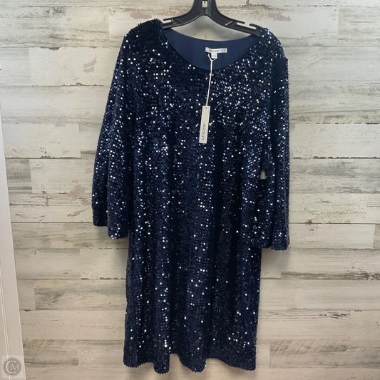 Dress Party Short By Chicos In Blue, Size: Xl