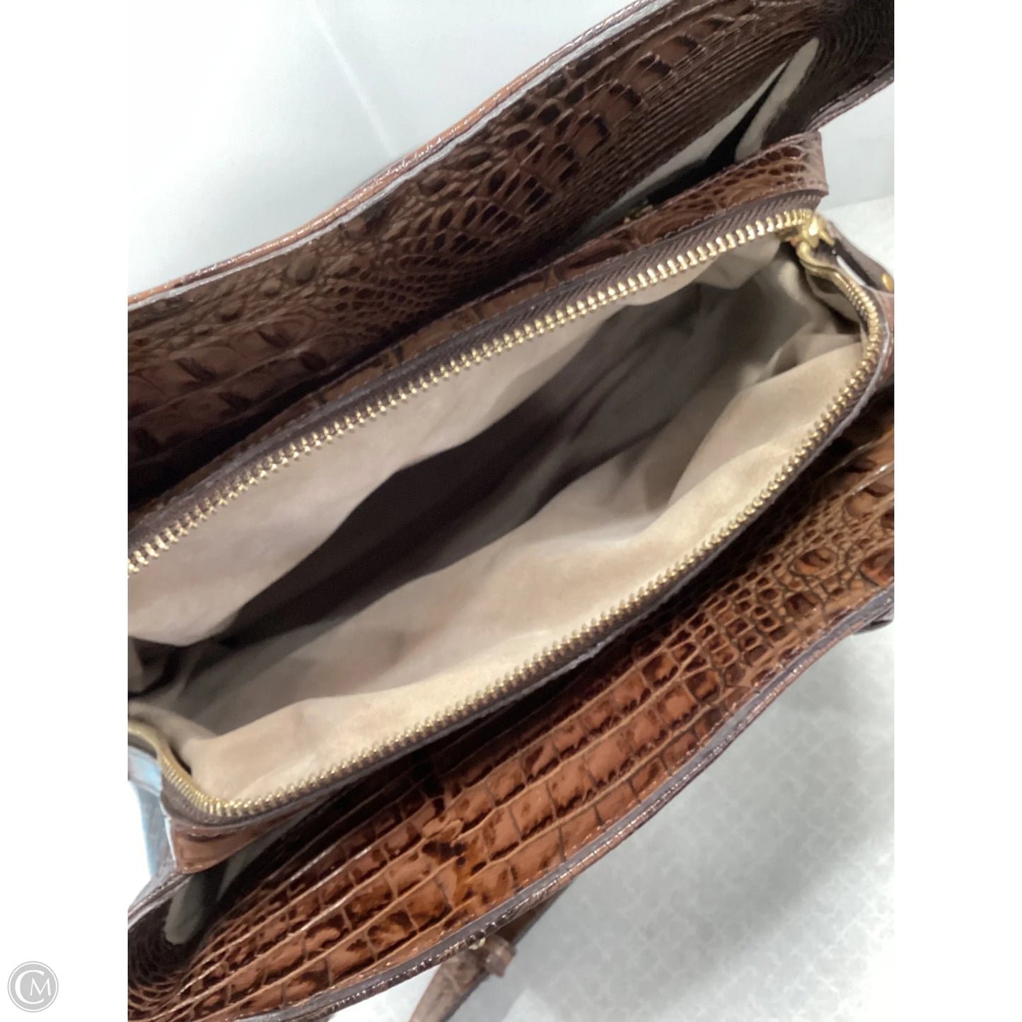 Handbag Designer By Brahmin, Size: Large