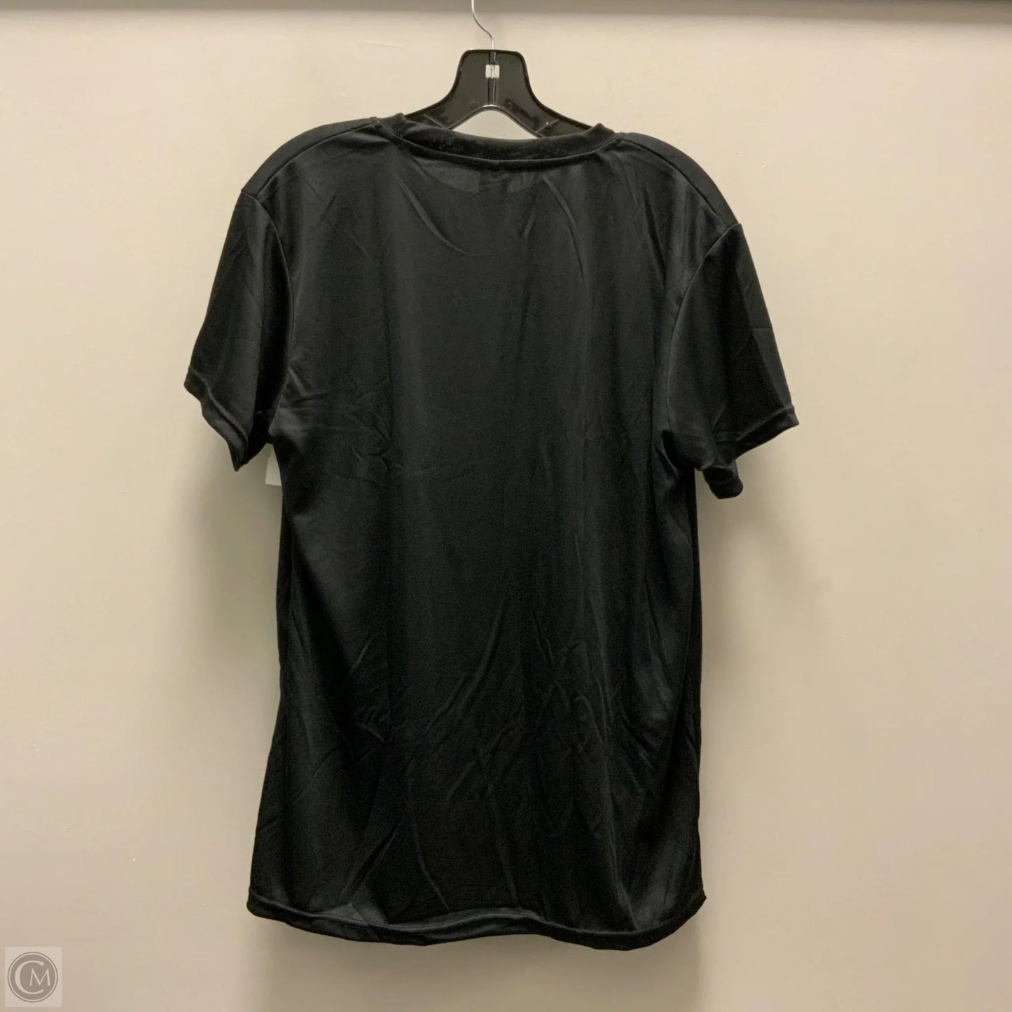 Top Short Sleeve Basic By Cme In Black, Size: L