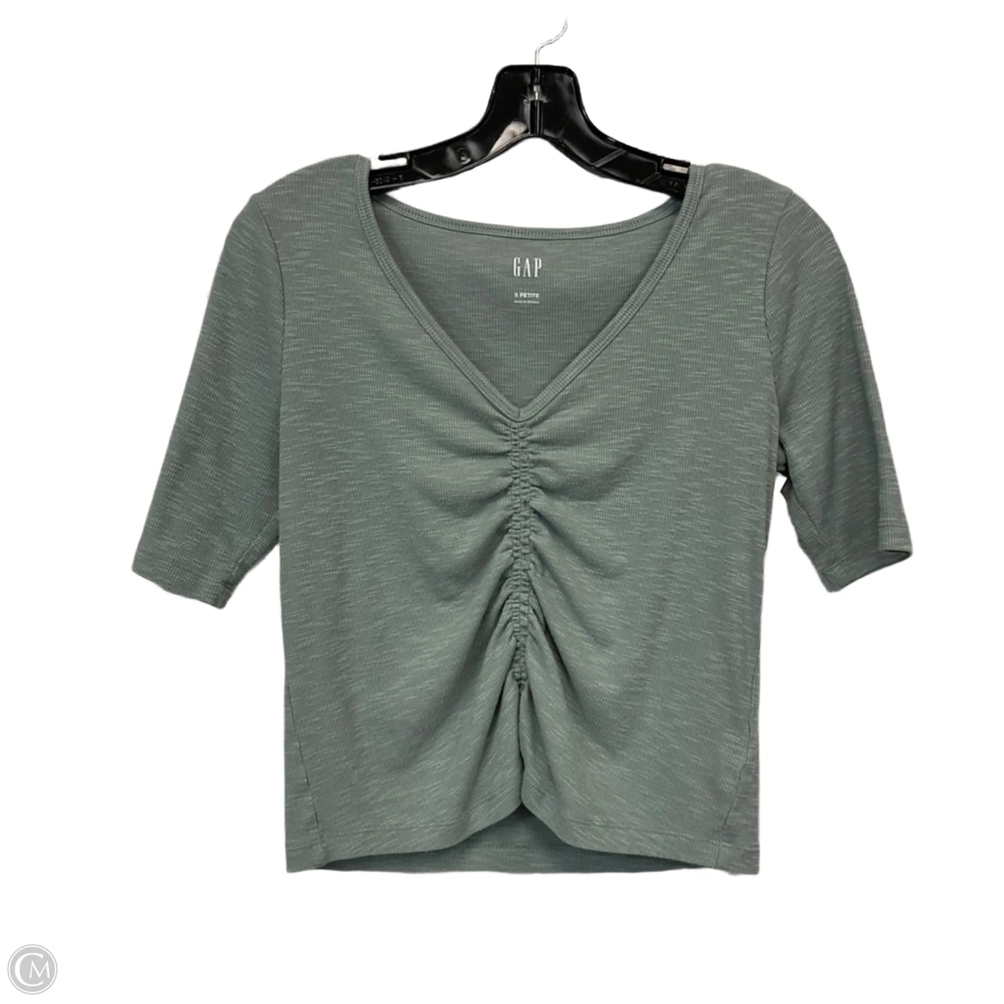 Top Short Sleeve Basic By Gap In Green, Size: Sp