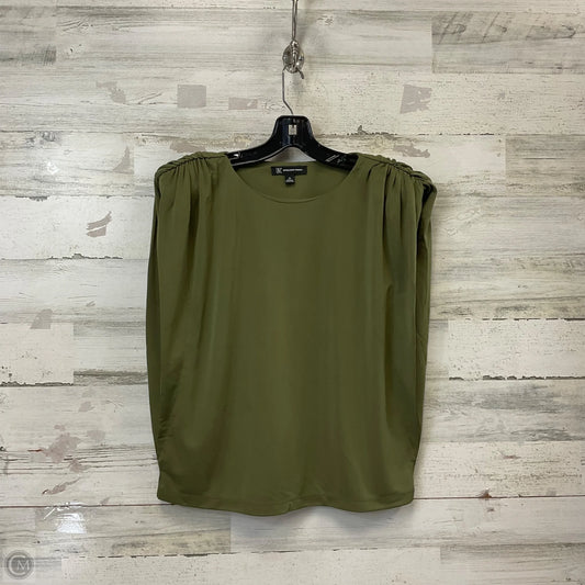 Top Short Sleeve By Inc In Green, Size: M