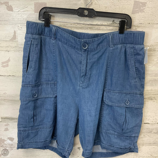 Shorts By Soft Surroundings In Blue, Size: L