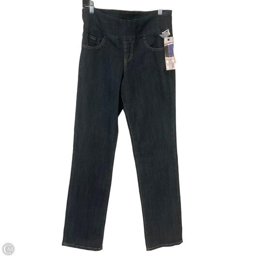 Jeans Straight By Jag In Blue Denim, Size: 10
