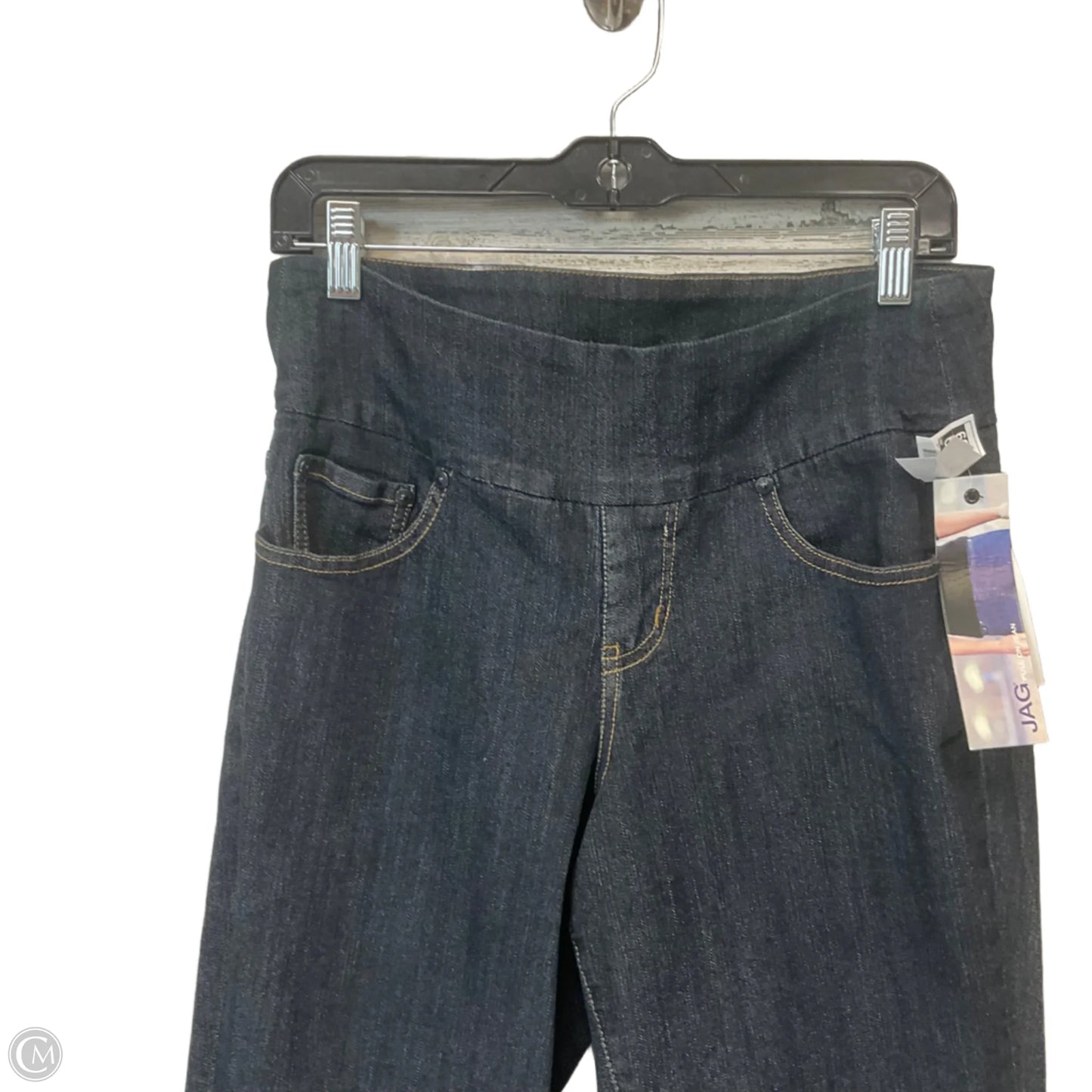 Jeans Straight By Jag In Blue Denim, Size: 10