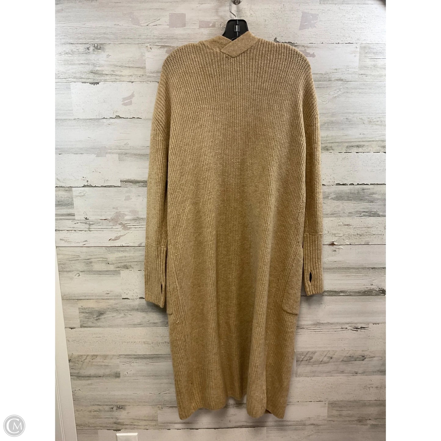 Sweater Cardigan By Vince Camuto In Brown, Size: S