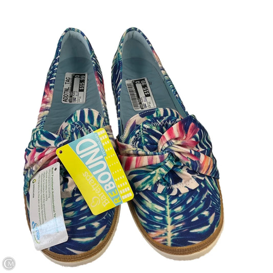 Shoes Flats By Bare Traps In Blue, Size: 11