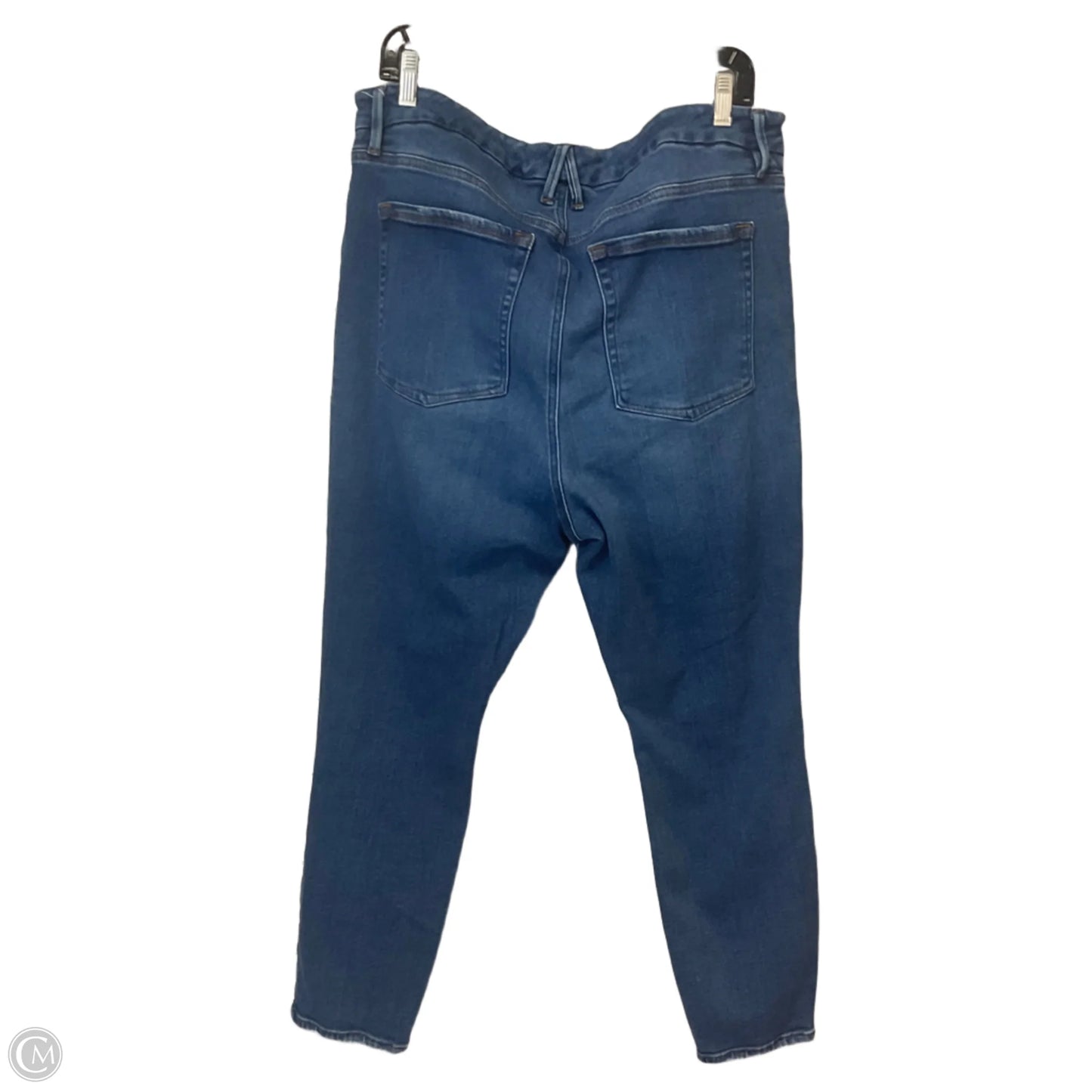 Jeans Skinny By Good American In Blue Denim, Size: 20