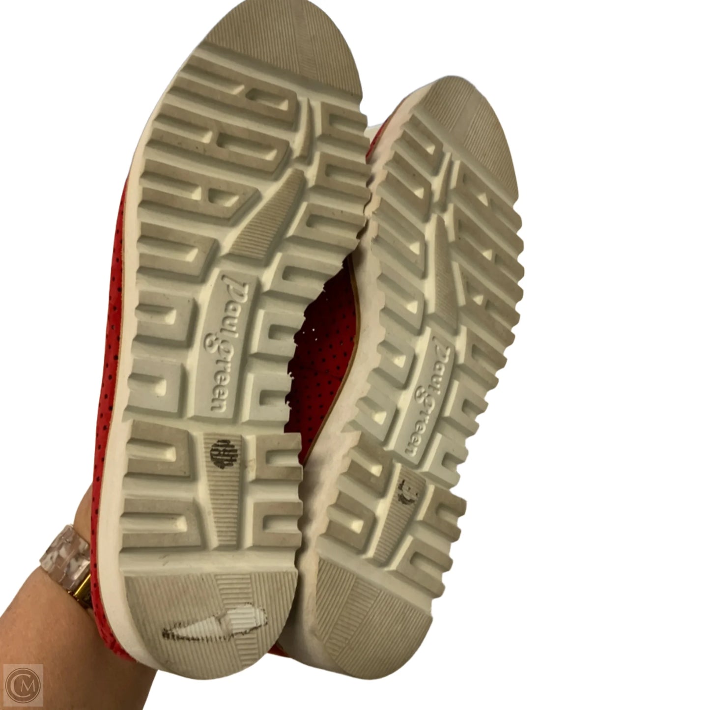 Shoes Flats By Paul Green In Red, Size: 9.5