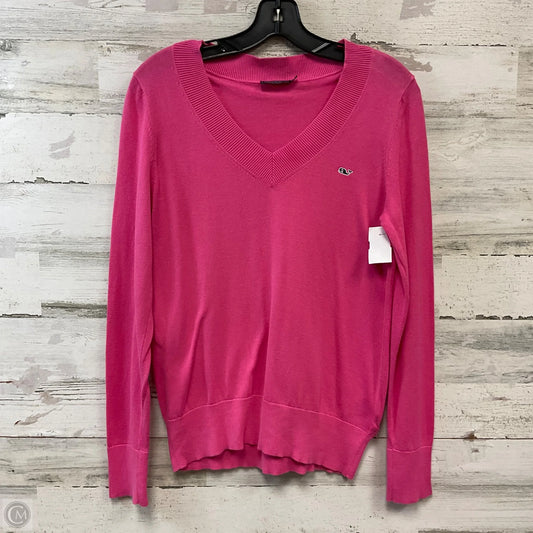 Sweater By Vineyard Vines In Pink, Size: Xs