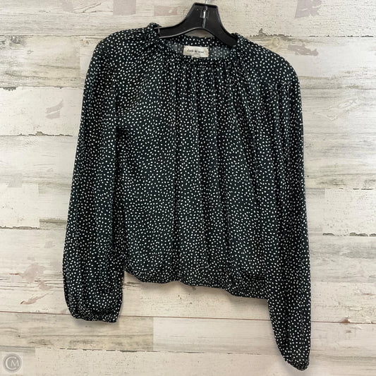 Top Long Sleeve By Cloth & Stone In Black, Size: Xs
