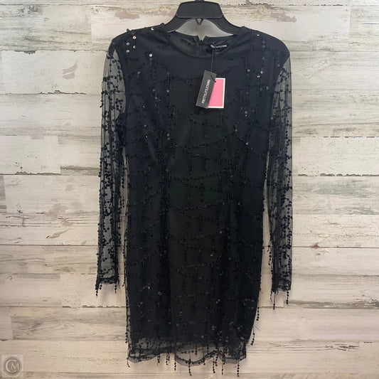 Dress Party Short By Pretty Little Thing In Black, Size: M