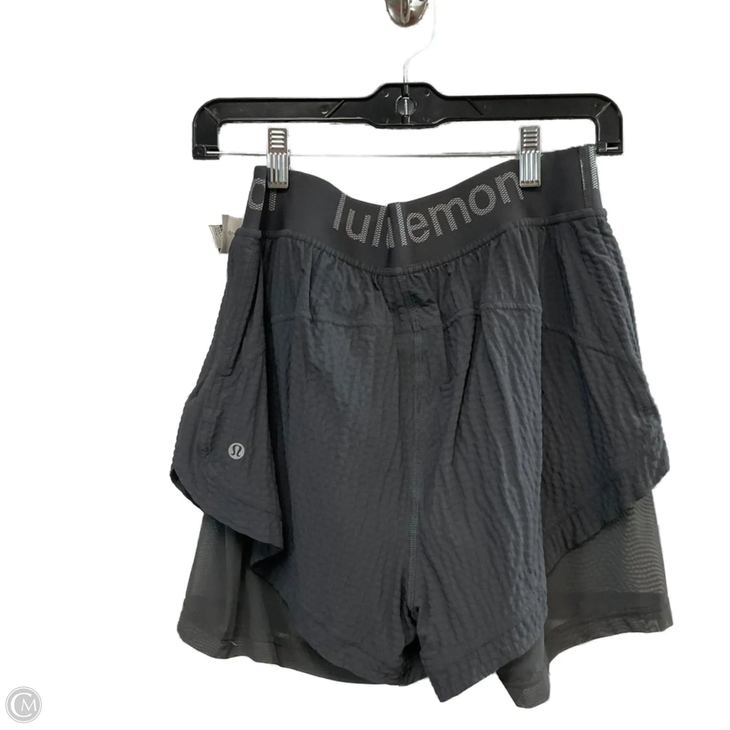 Athletic Shorts By Lululemon In Grey, Size: 8