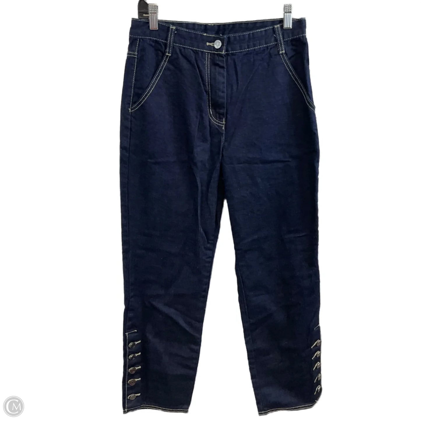 Jeans Wide Leg By Current Air In Blue Denim, Size: S