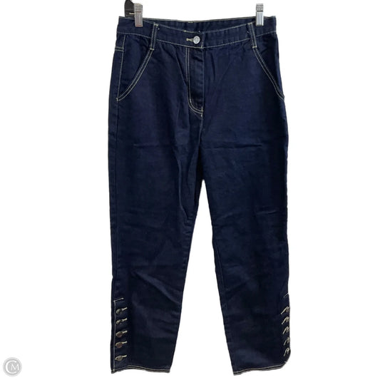 Jeans Wide Leg By Current Air In Blue Denim, Size: S
