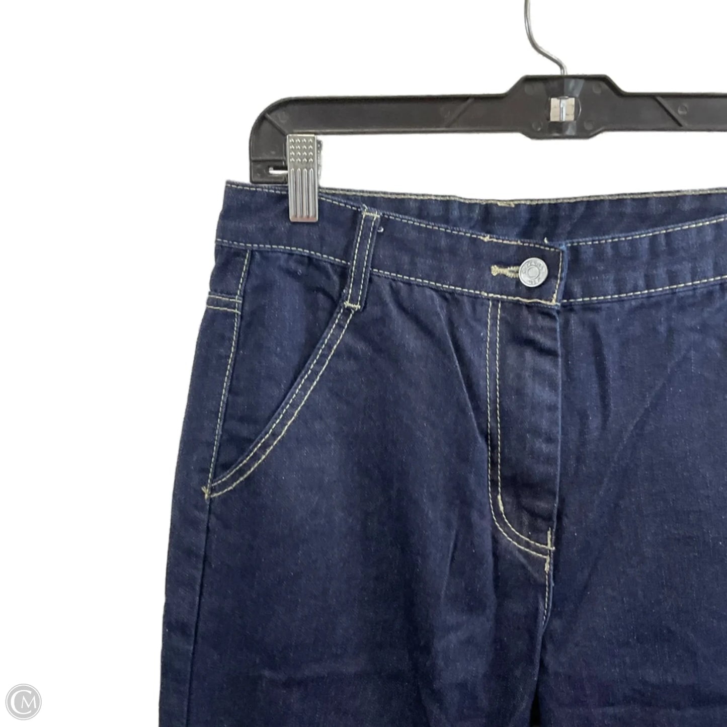 Jeans Wide Leg By Current Air In Blue Denim, Size: S
