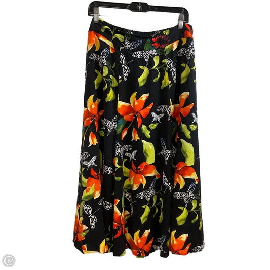 Skirt Midi By Soft Surroundings In Black, Size: M