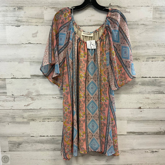 Dress Casual Short By AUDREY In Peach, Size: S