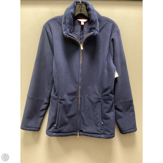 Jacket Fleece By Lilly Pulitzer In Maroon, Size: L