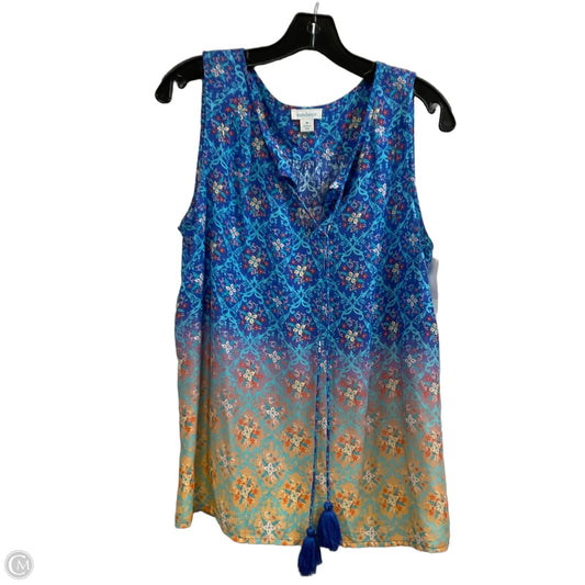 Top Sleeveless By Sundance In Blue, Size: M