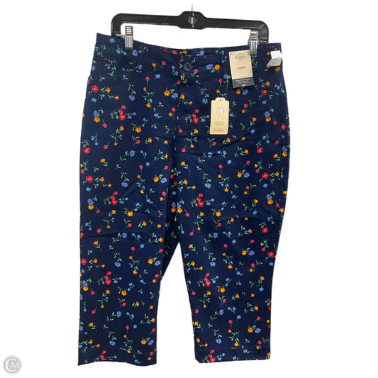 Capris By St Johns Bay In Blue, Size: 12