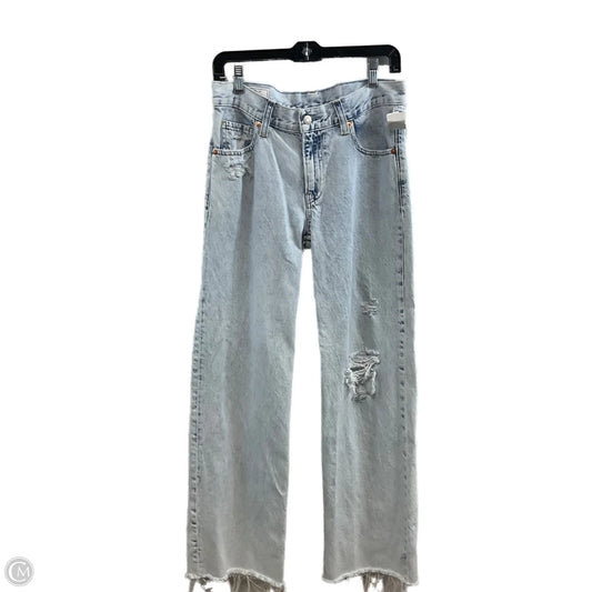 Jeans Straight By Gap In Blue Denim, Size: 2