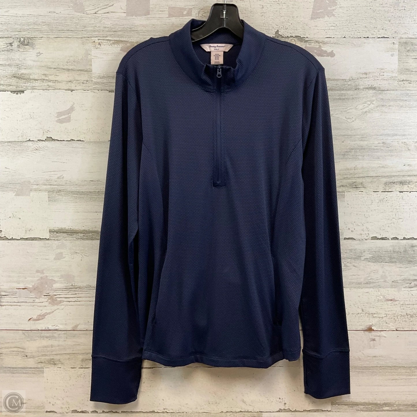 Top Long Sleeve By Tommy Bahama In Blue, Size: Xl