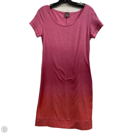 Dress Casual Short By Peruvian Connection In Pink, Size: Xs