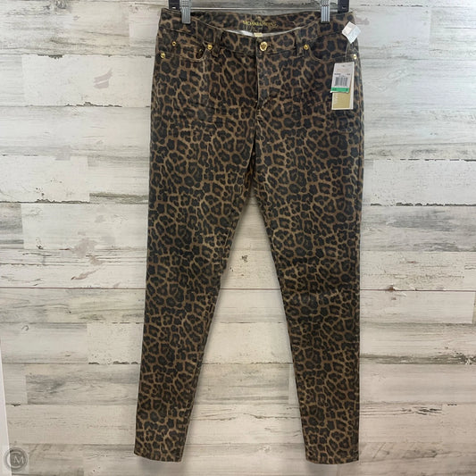 Pants Designer By Michael Kors In Animal Print, Size: 8