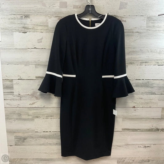 Dress Work By Calvin Klein In Black, Size: S