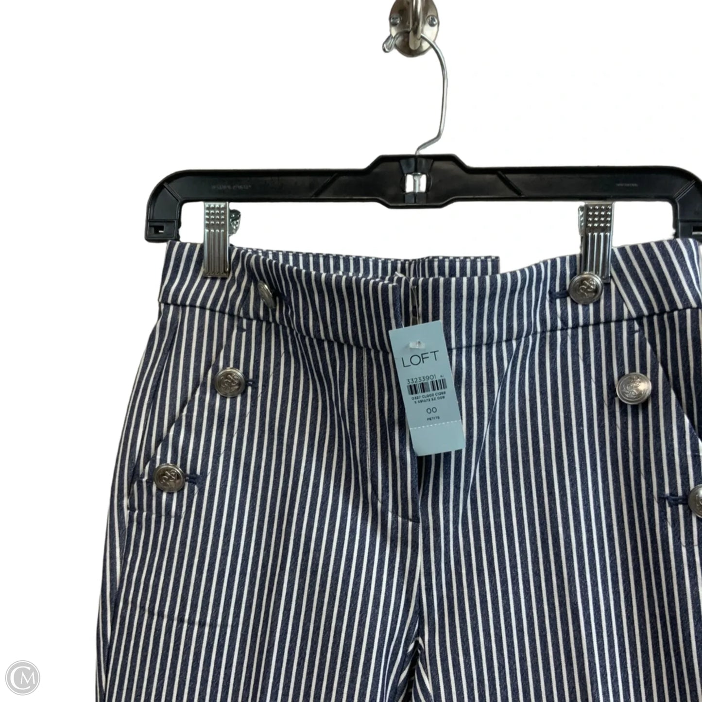 Pants Cropped By Loft In Blue, Size: Xs