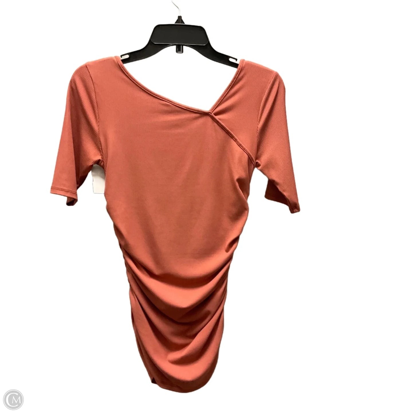Top Short Sleeve By Nine West In Orange, Size: Xs