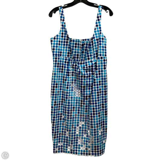 Dress Casual Short By Calvin Klein In Blue, Size: L