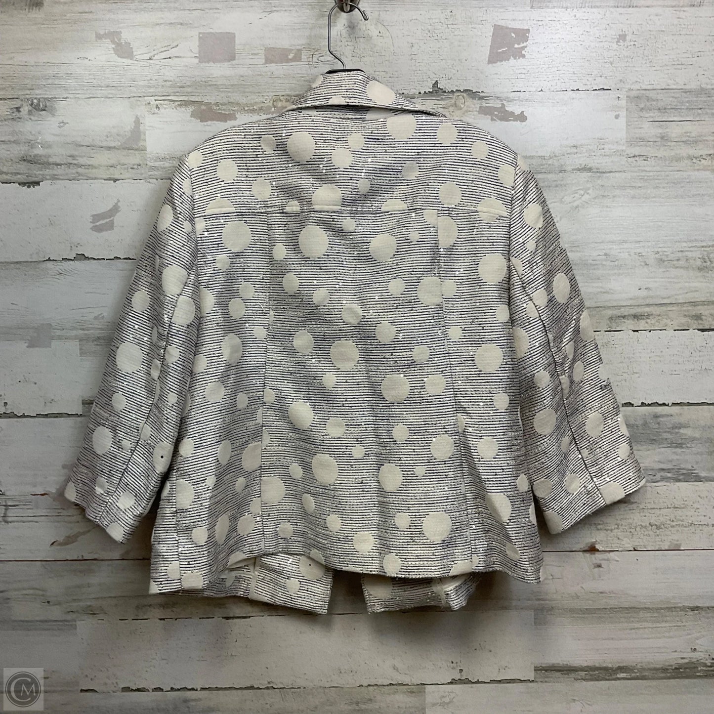 Jacket Other By Chicos In Cream, Size: L