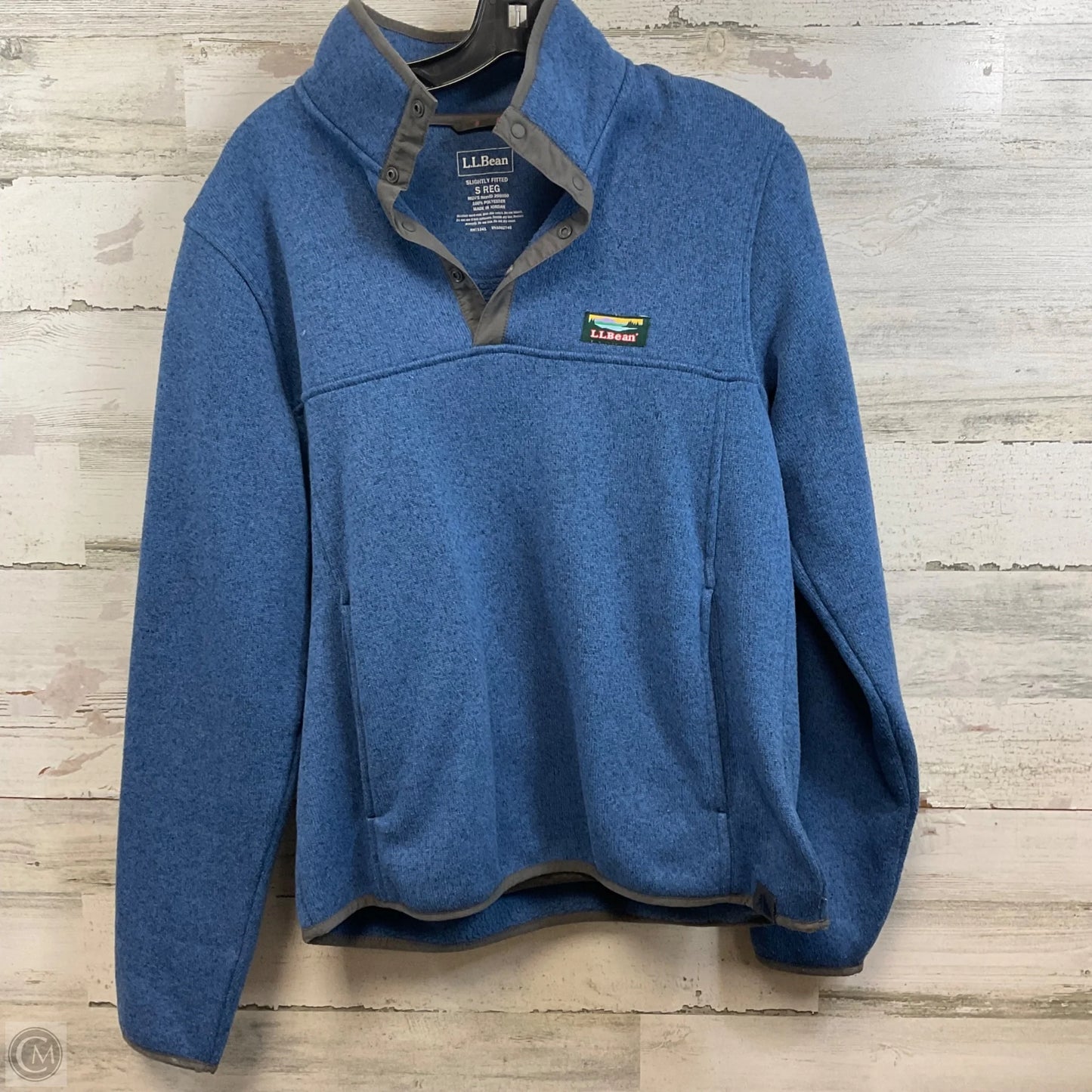 Top Long Sleeve By L.l. Bean In Blue, Size: S