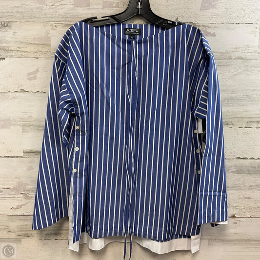 Top Long Sleeve By J. Crew In Blue, Size: S